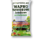 Wokas, produkt, ogrodnictwo,  Nawozy organiczne,  Wapno nawozowe kredowe granulowane. ecoptima 40